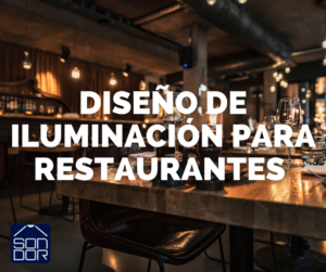 Iluminación para restaurantes