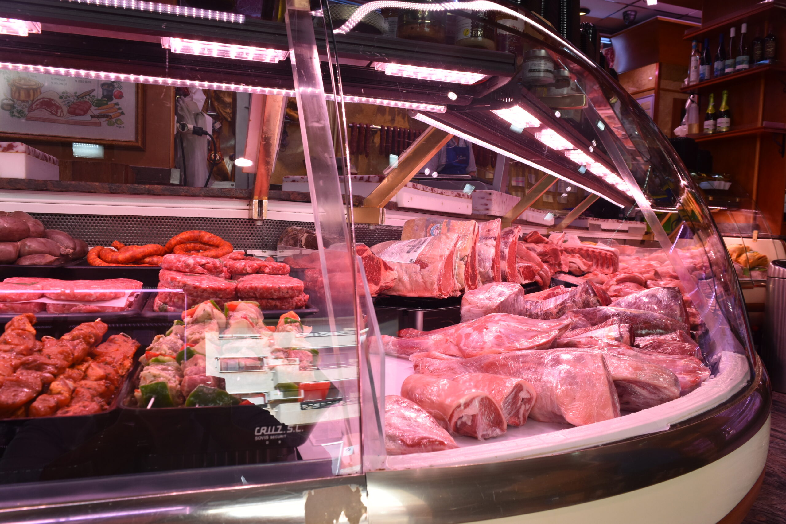 1652 Iluminación de Vitrina de Carniceria con LuzLinea PCB