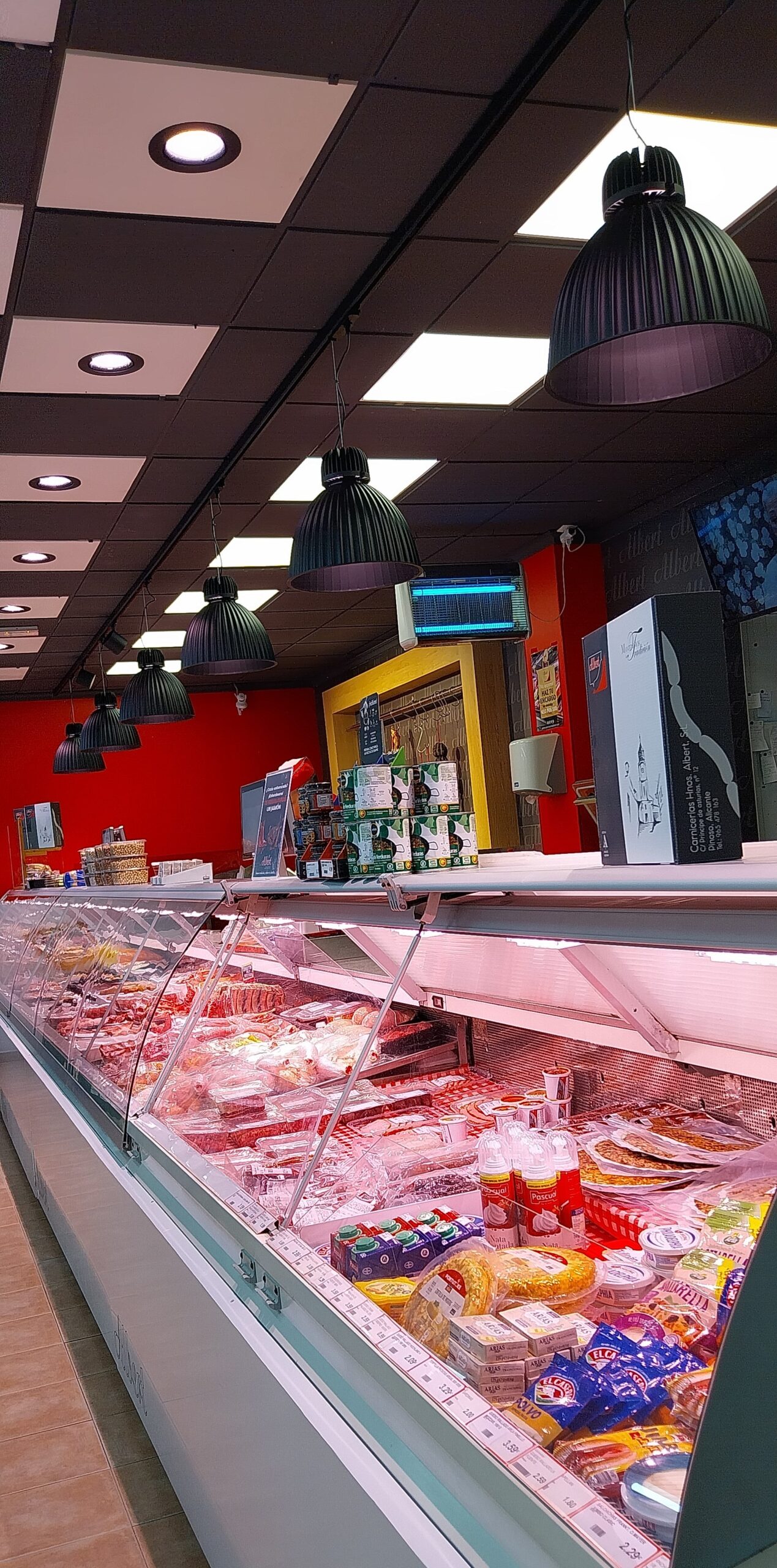 Mostrador charcutería