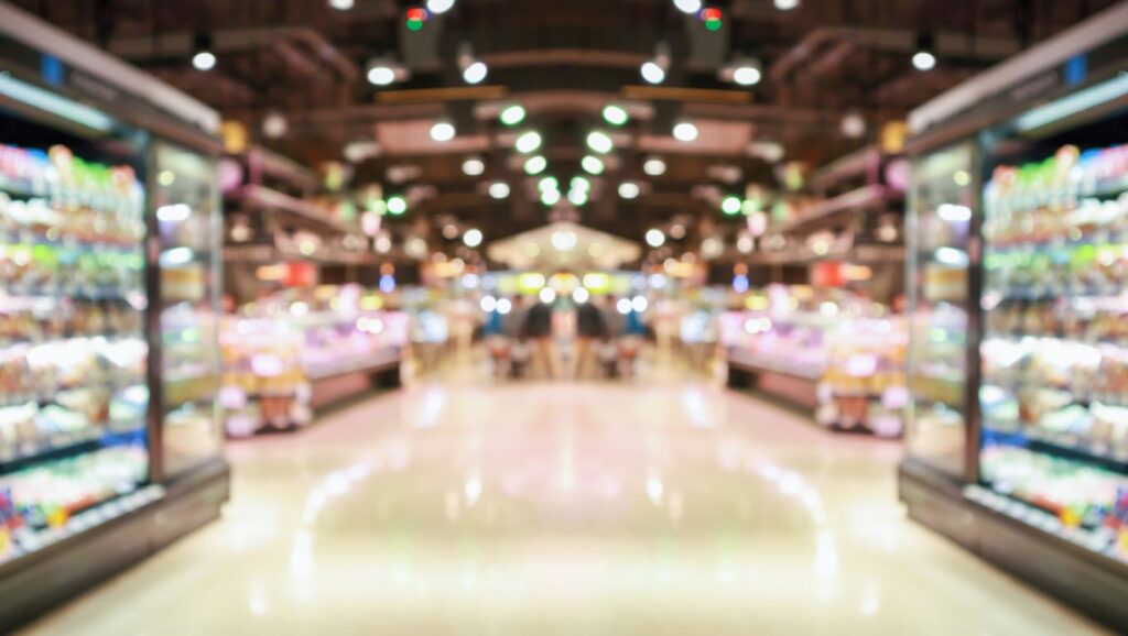 Iluminación supermercados